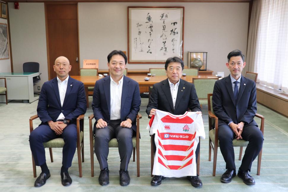 市長訪問集合