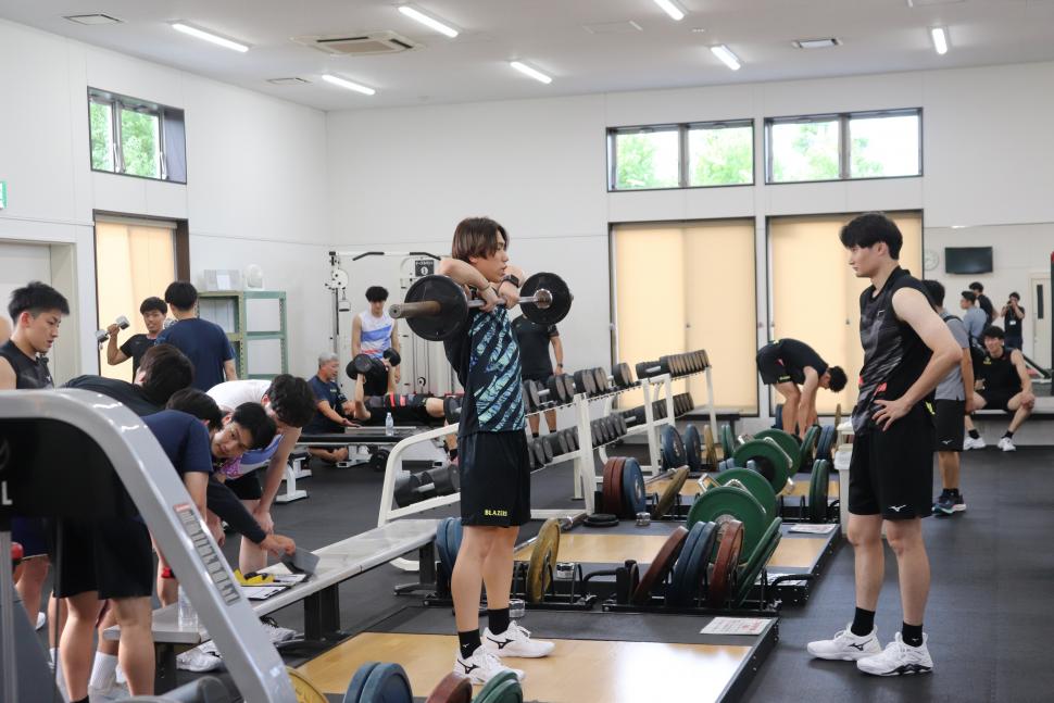 トレーニングの様子