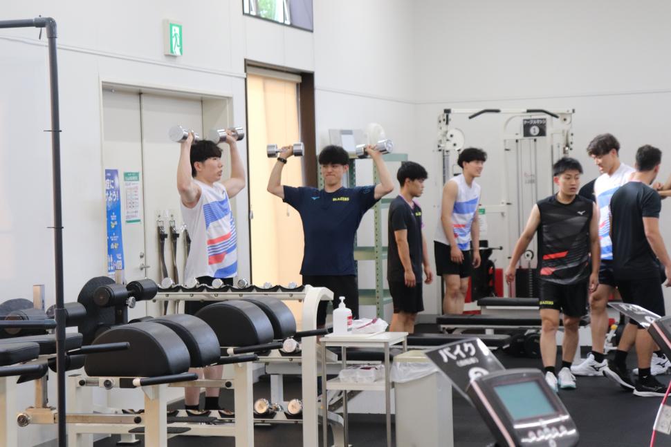 トレーニングの様子