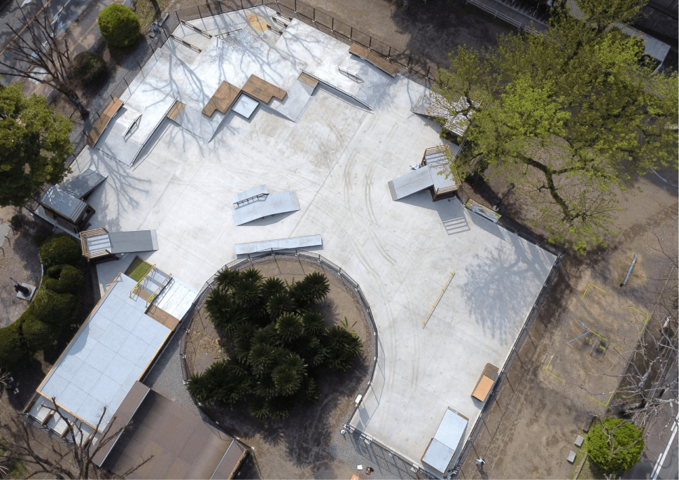 大手公園スケートボードパーク