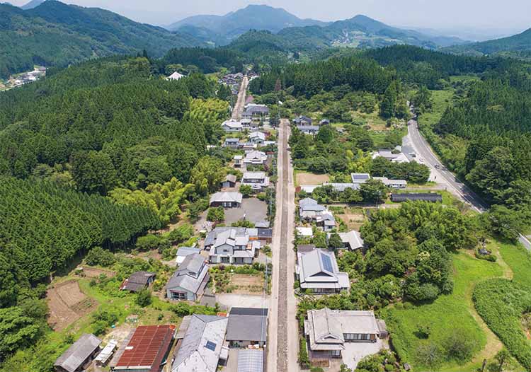 今市石畳空撮