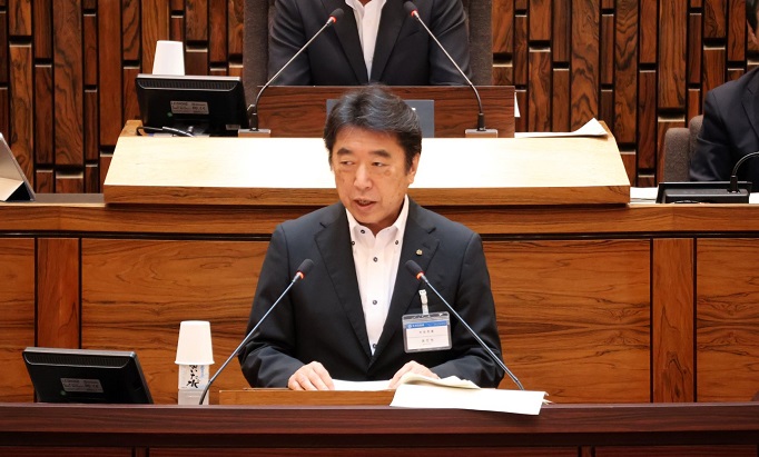 令和7年第2回大分市議会定例会の様子