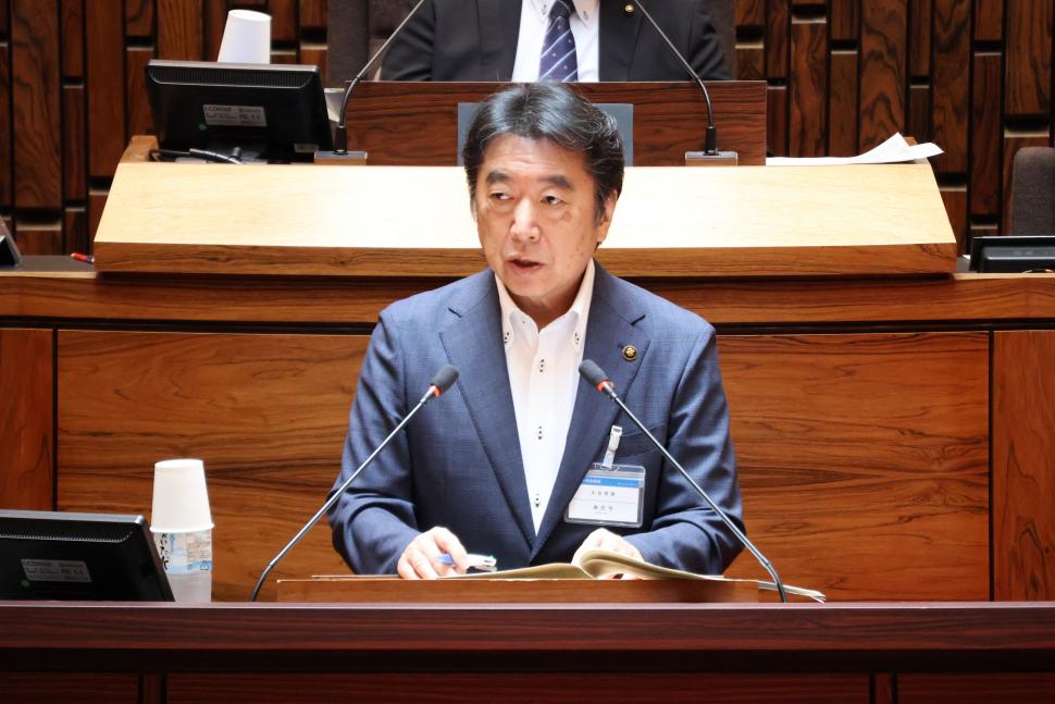 令和8年第2回大分市議会定例会の様子