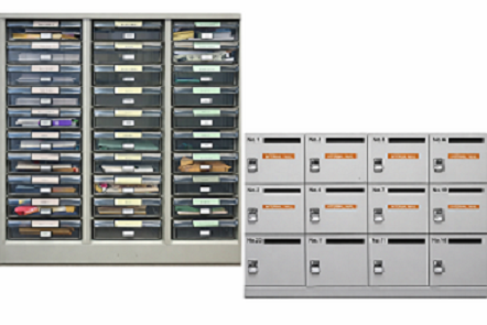 ロッカーとメールボックスの画像