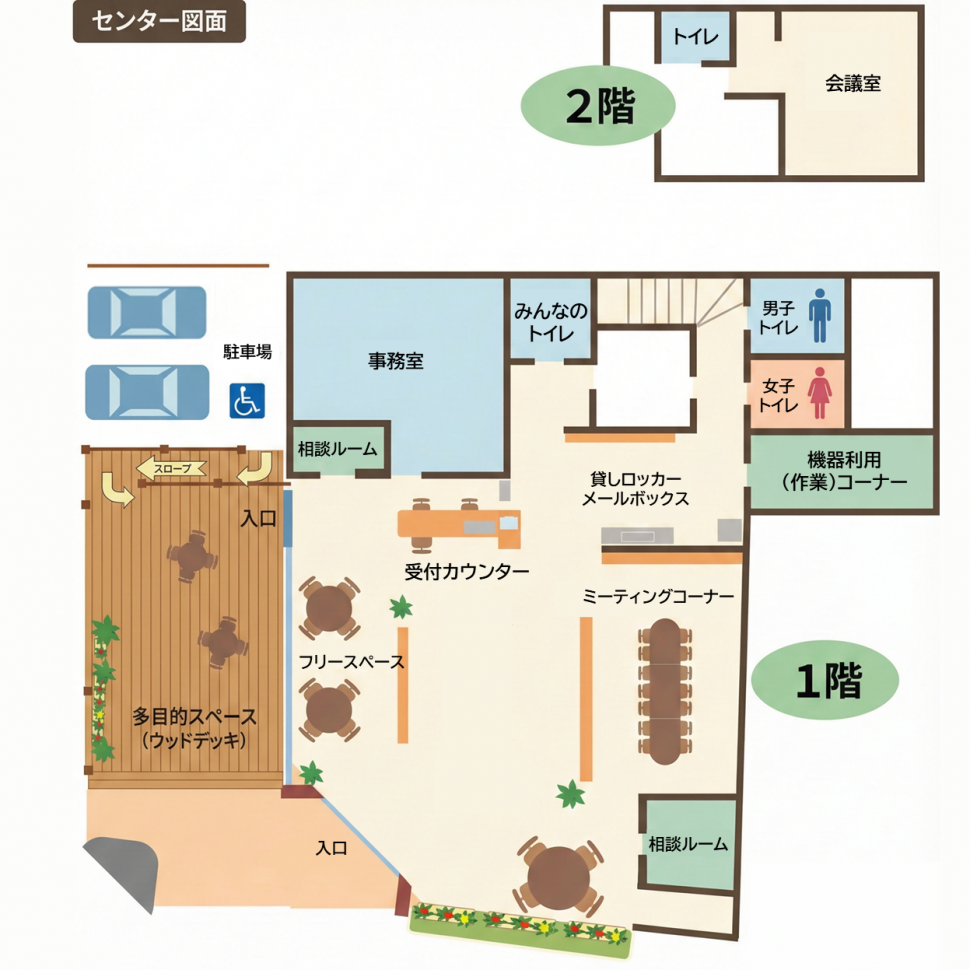 ライフパル施設案内図