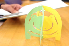 切り絵教室の作例