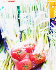 久住野菜市の写真