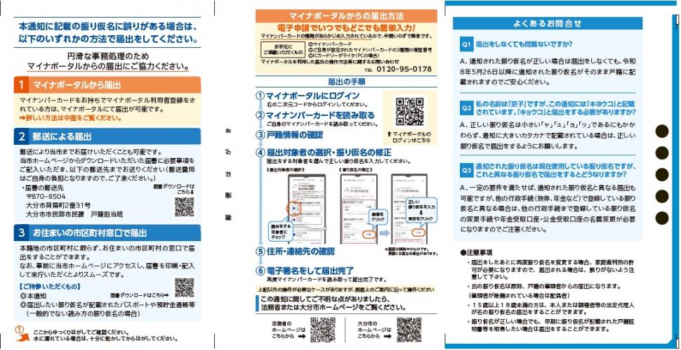 ハガキ見開き2