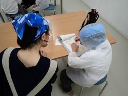 記録の様子