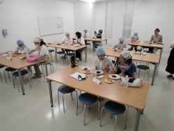 実食の様子