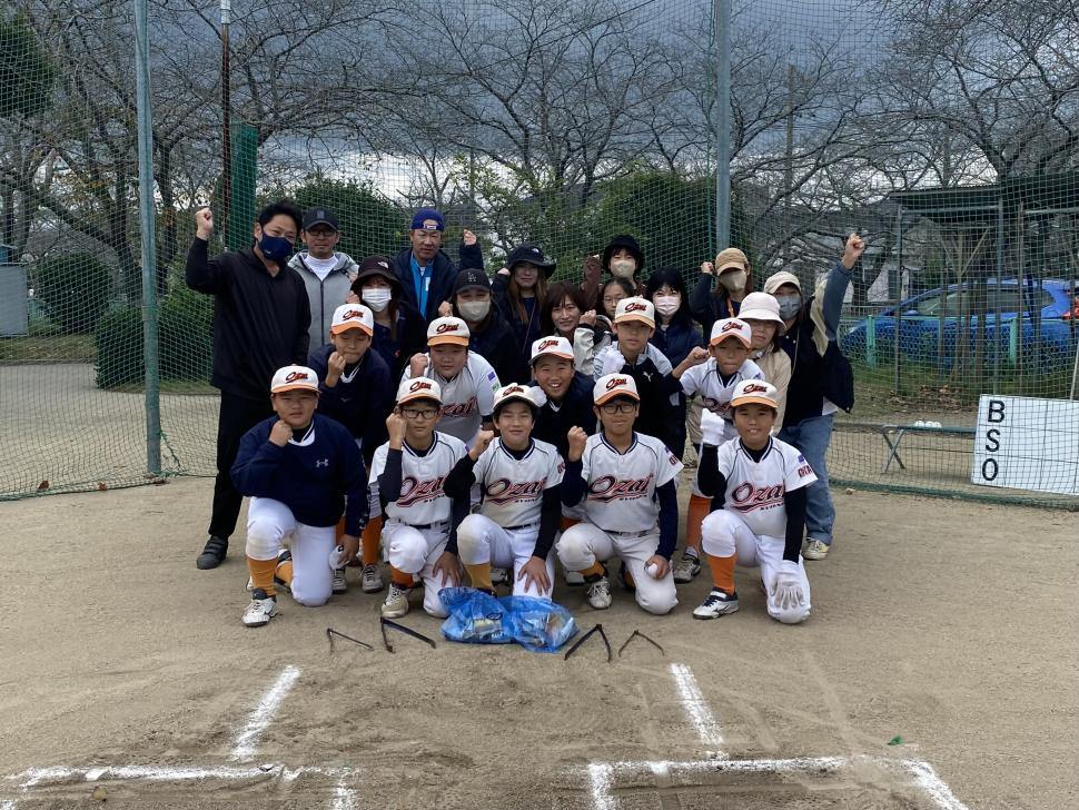 大在少年野球クラブの集合写真