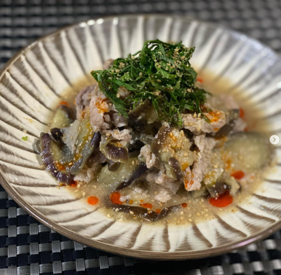 ナスのみそ炒め