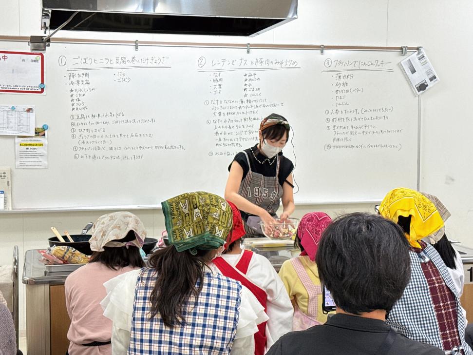 R7クッキング実演