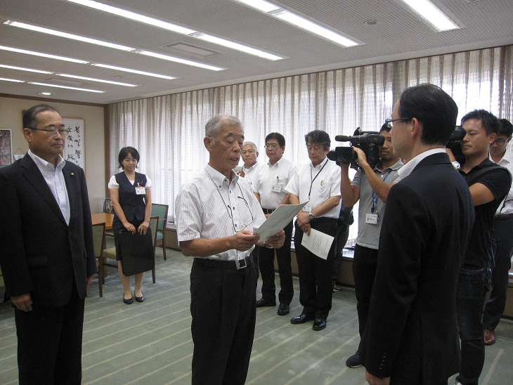 平成29年度中間答申の様子