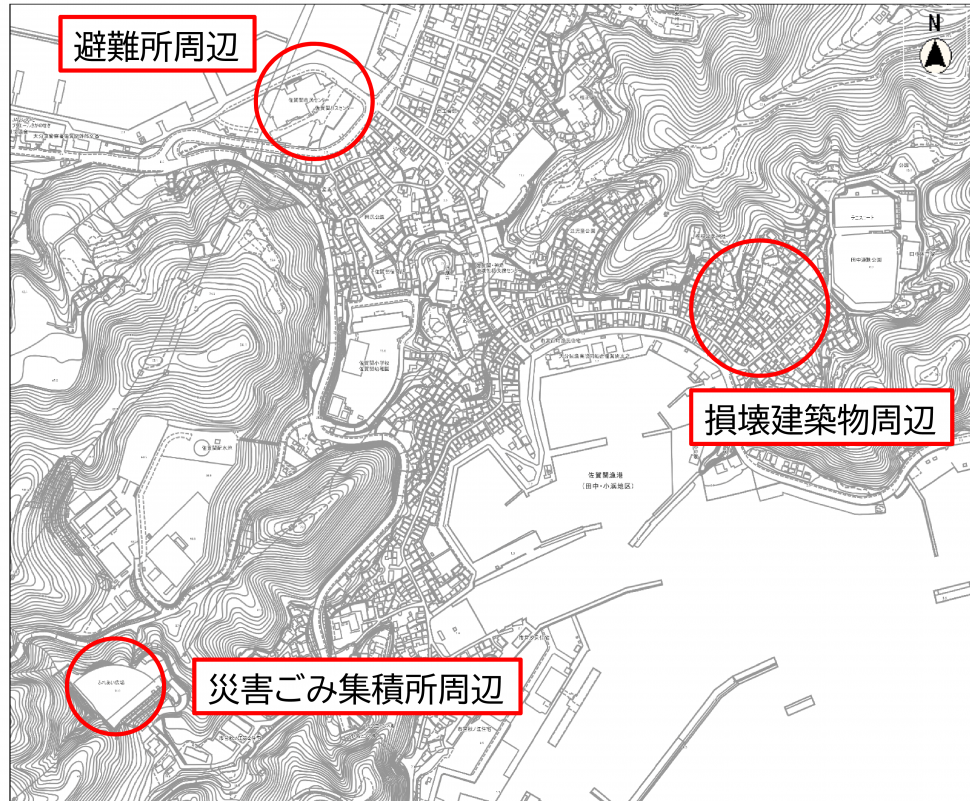 アスベスト調査地点図2