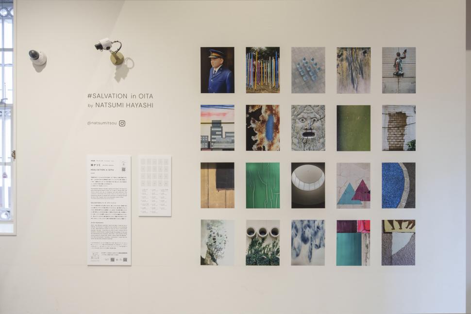 赤レンガ館での作品展示の様子