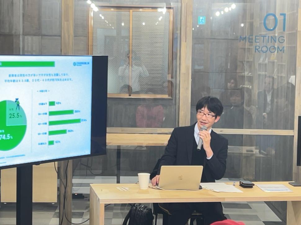 武田氏トークイベントの様子