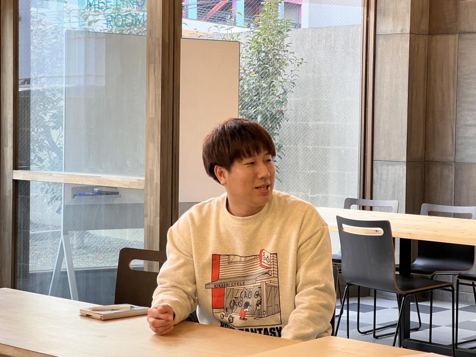 椎原氏によるトークイベントの様子