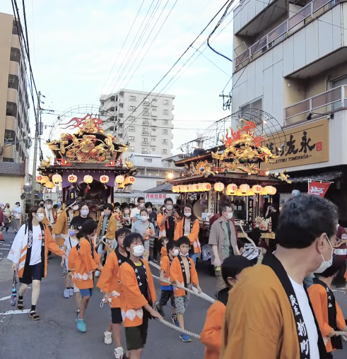 萩原天神社夏季祭礼