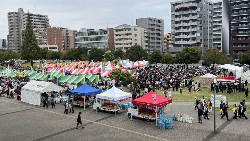 おおいたマルシェ開催の様子