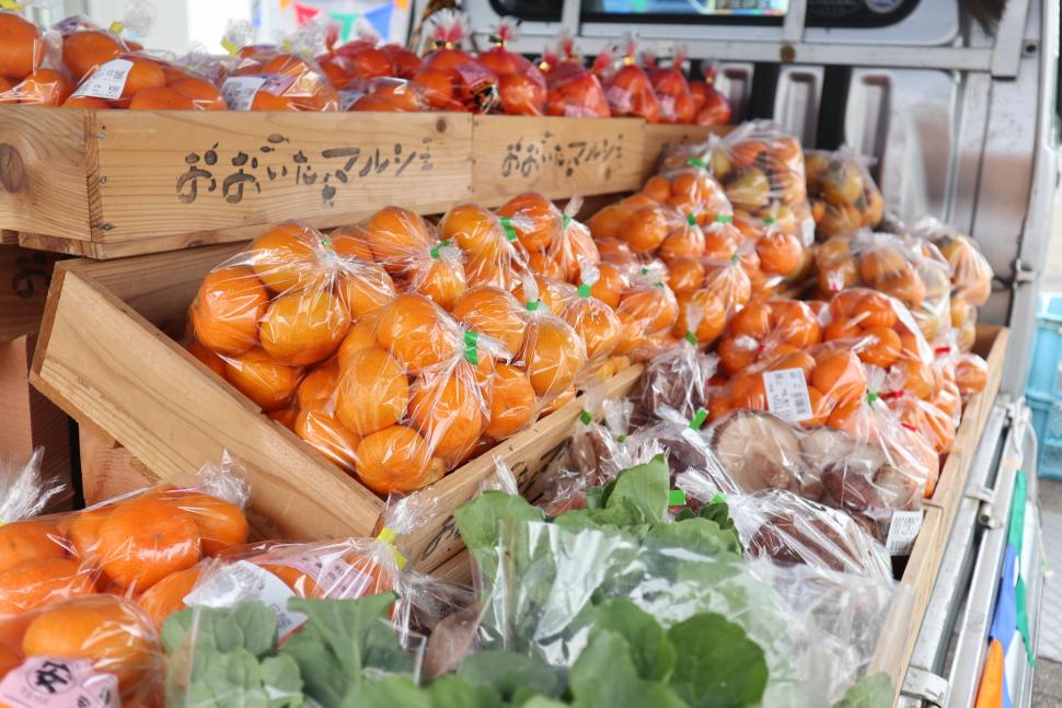 おおいたマルシェ販売ブース