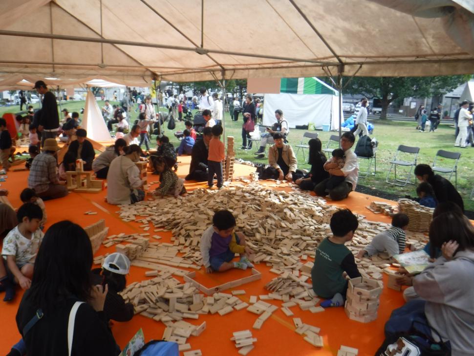 木育フェスツミキエリア写真