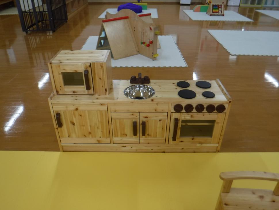 大型木製遊具写真