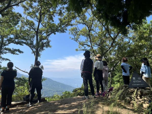 霊山セラピーロードの様子