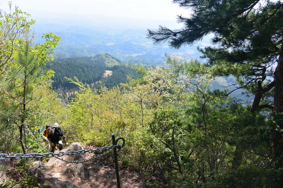 鎧ヶ岳登山道の写真