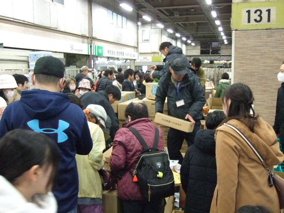 感謝デーの状況