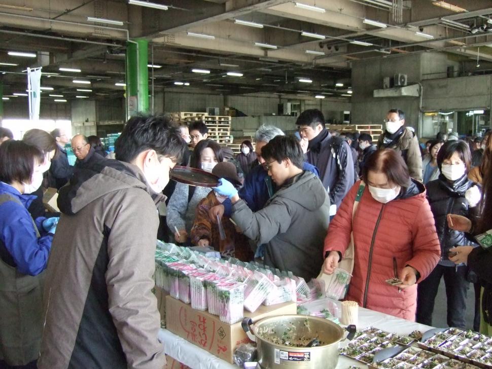 感謝デー試食宣伝