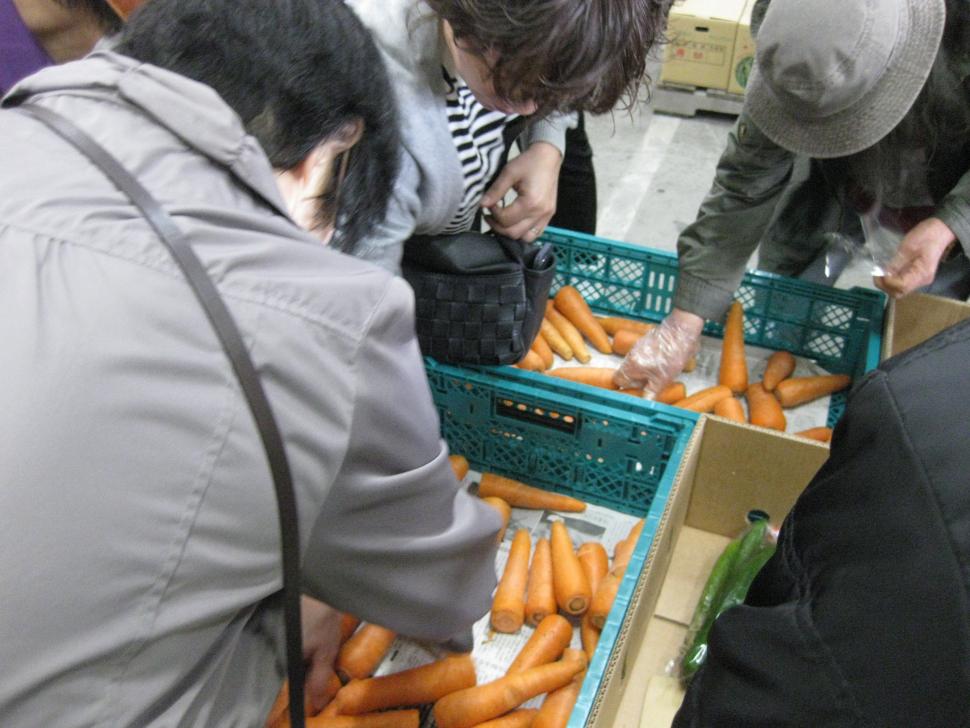 人参の詰め放題