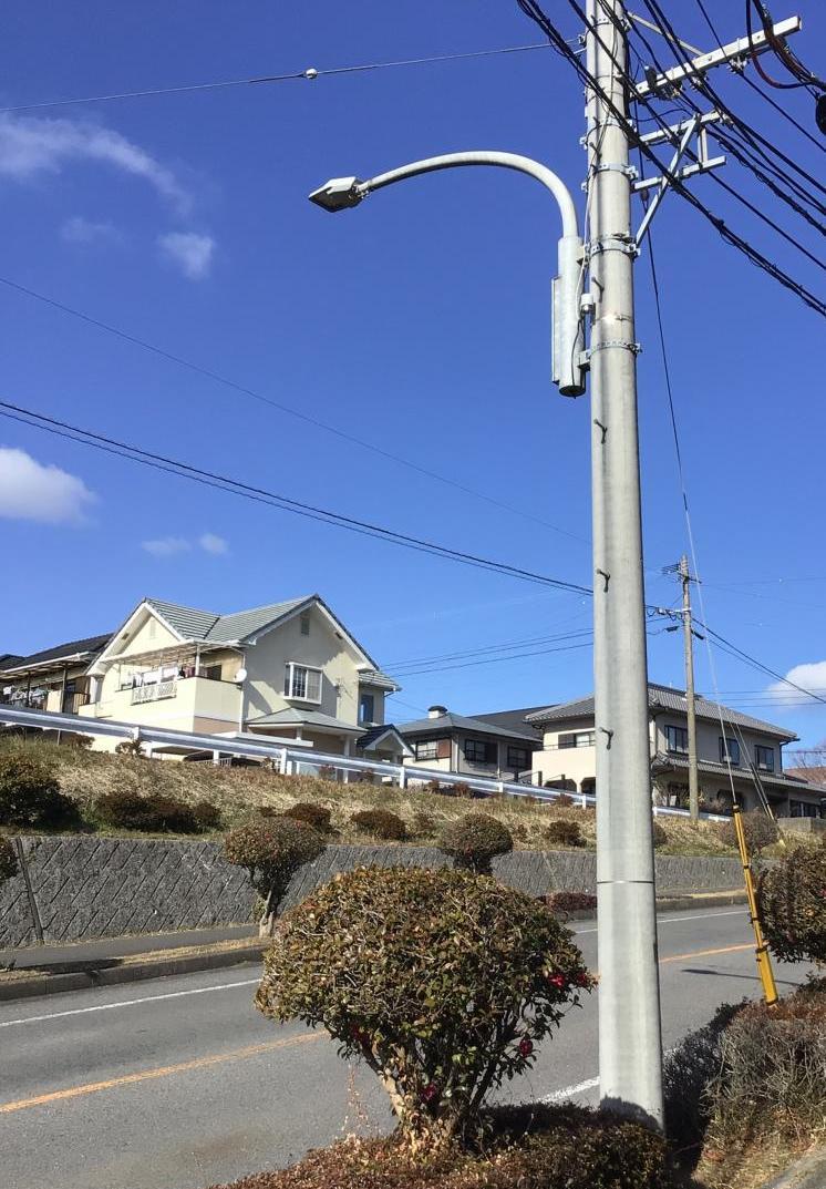 道路照明灯の写真