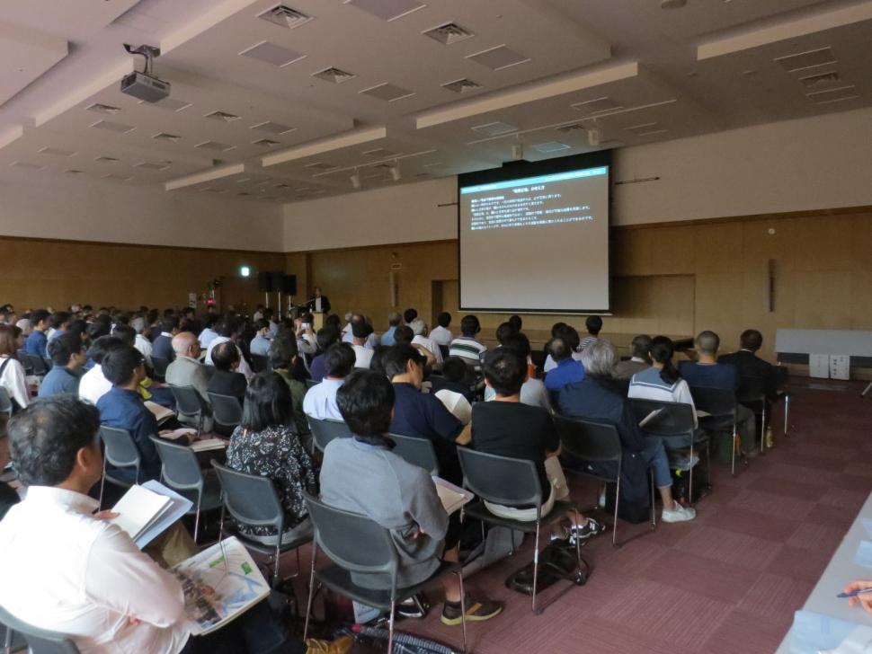 祝祭広場市民説明会設計案説明写真