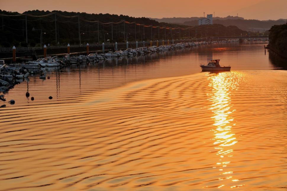 おおいたの夕景の画像