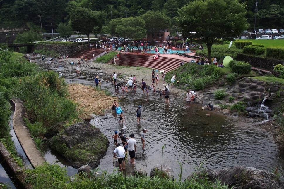 河原内川河川プールの画像