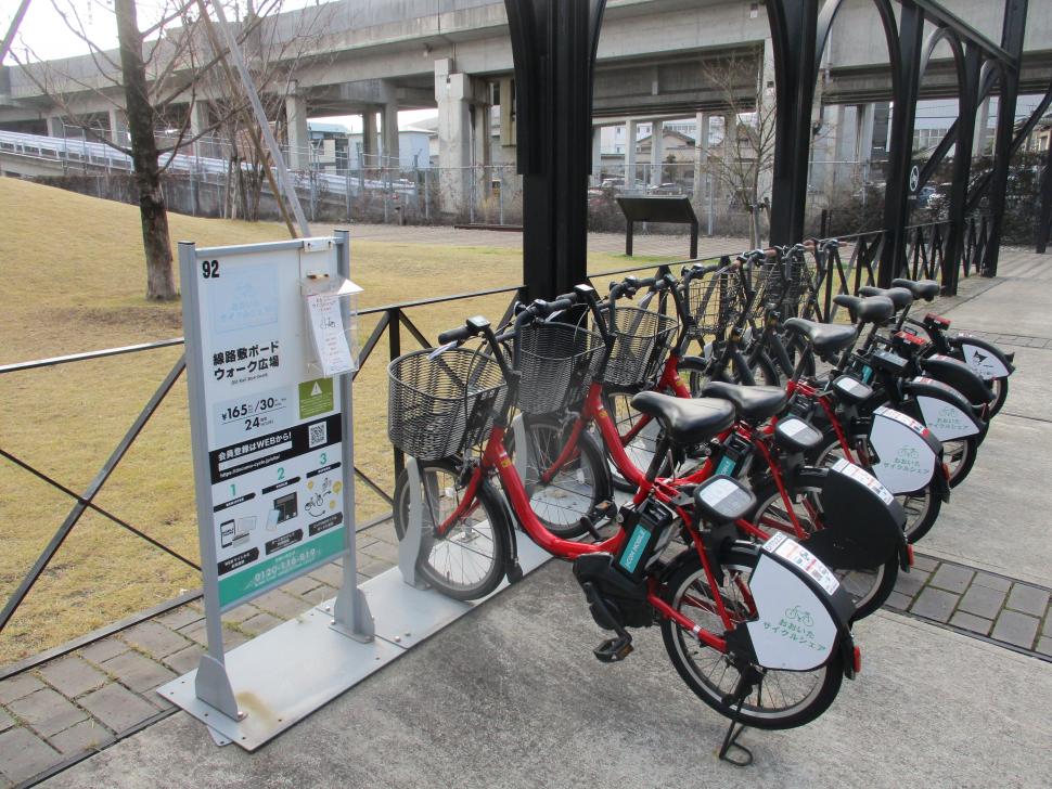 サイクルポートの写真