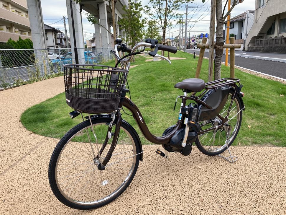 電動アシスト自転車の写真