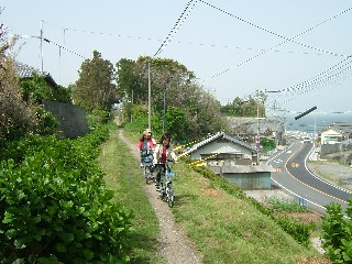 サイクリング風景の画像1