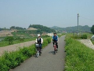 サイクリング風景の画像2