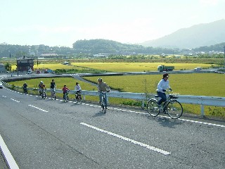 サイクリング風景の画像1