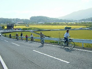 サイクリング風景の画像1