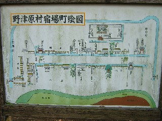 宿場町絵図の画像