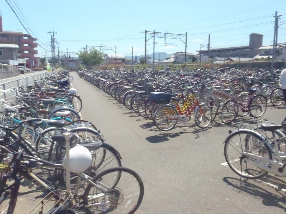 大在駅駐輪場（駅北）の写真