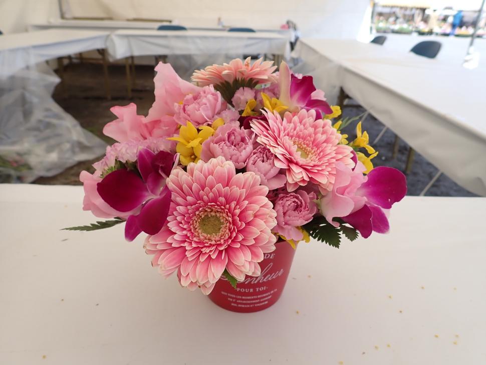 フラワーアレンジメント写真