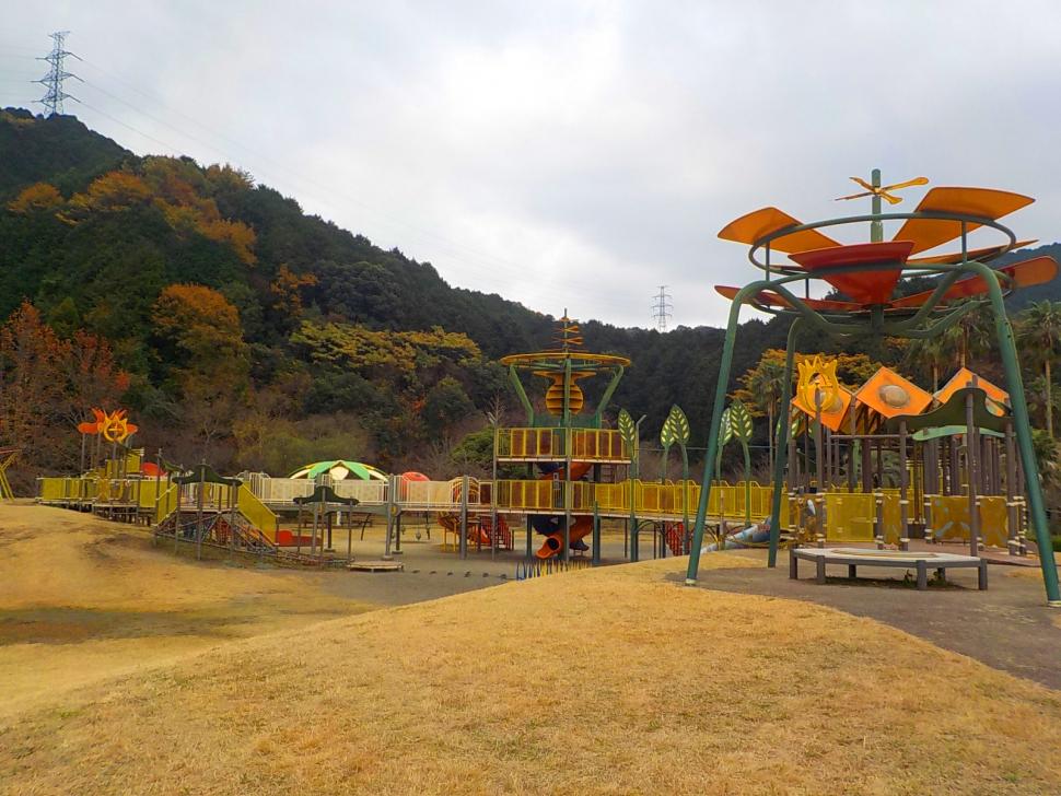 佐野植物公園遊具全体