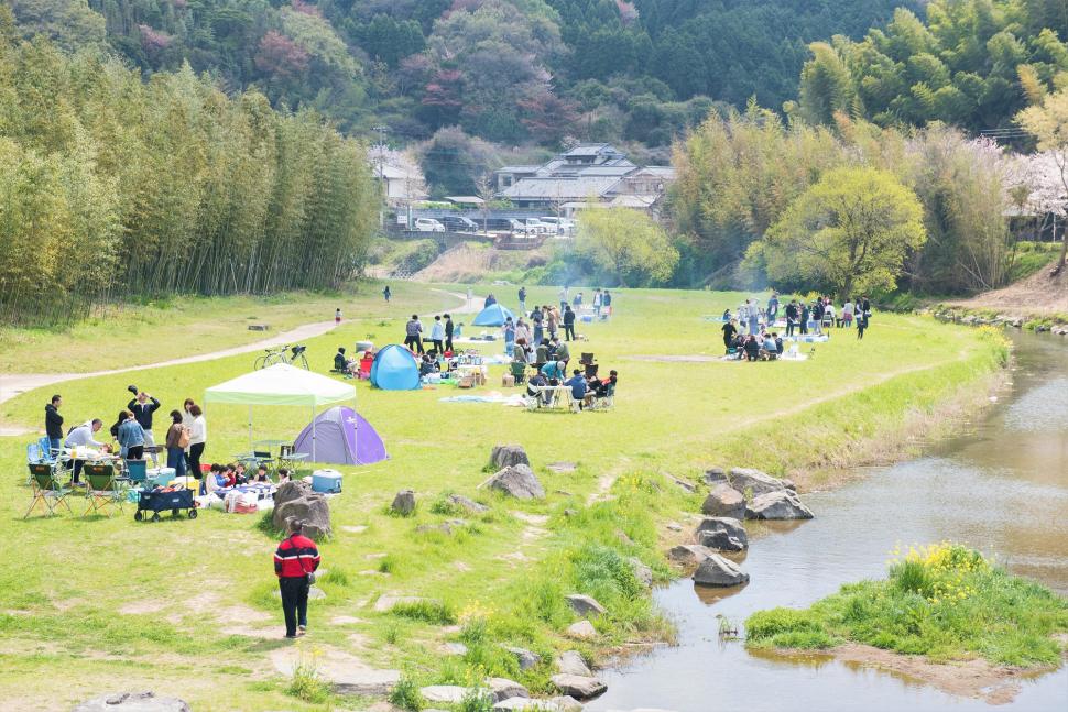 七瀬川自然公園バーベキューエリアの写真