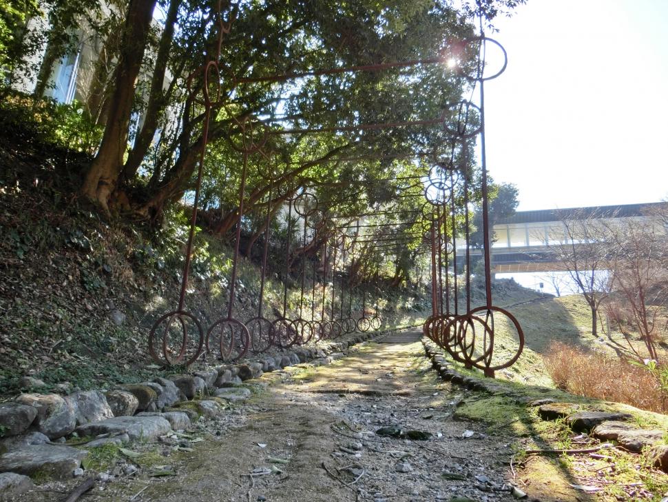 上野丘子どものもり公園散策路の写真