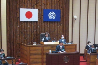 議場の様子