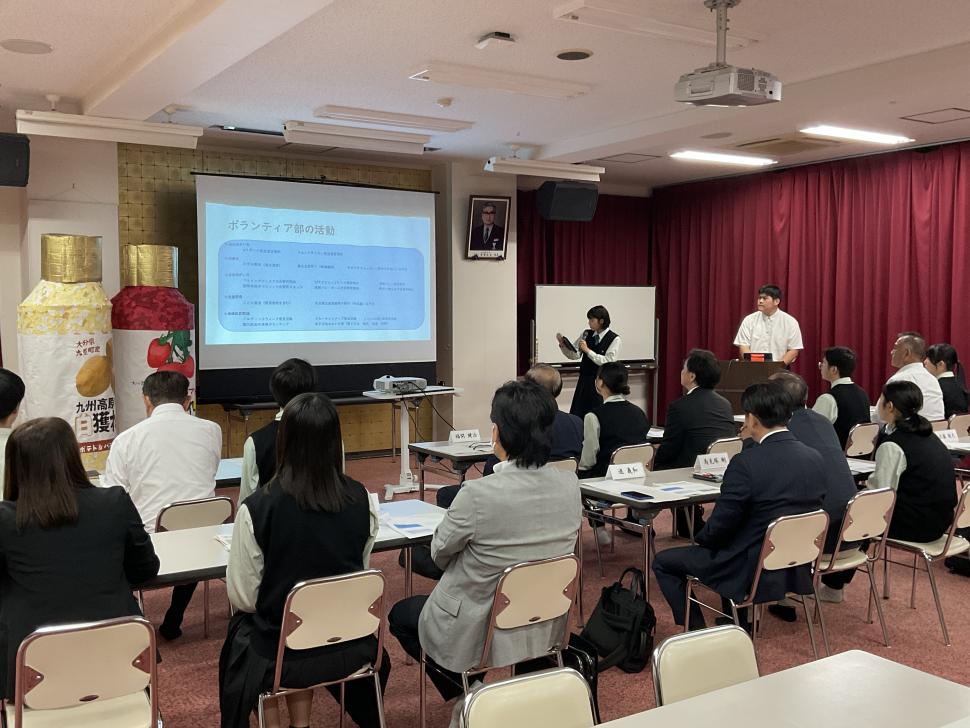 楊志館高校での意見交換の様子2